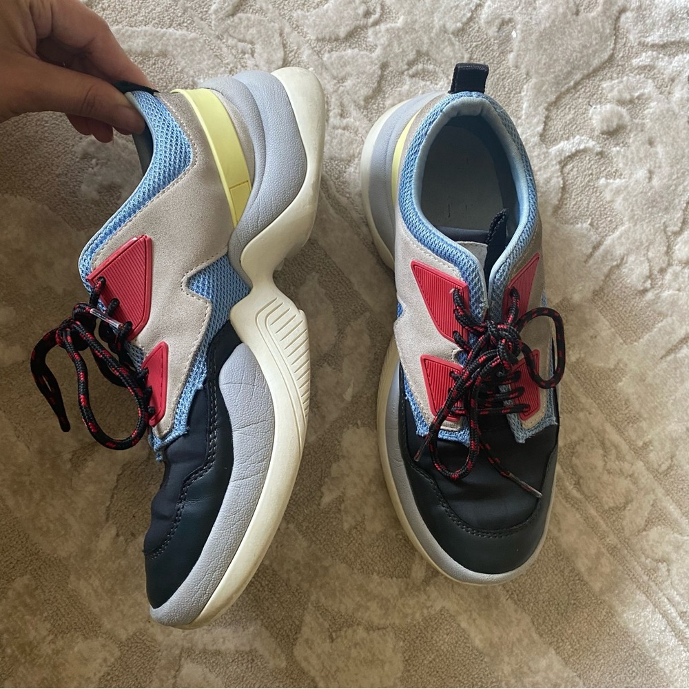ZARA Trafaluc Primary Multi Color Sneakers